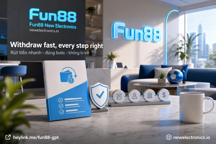 Điều kiện rút tiền Fun88 KYC vòng cược khớp tên ngân hàng 2026
