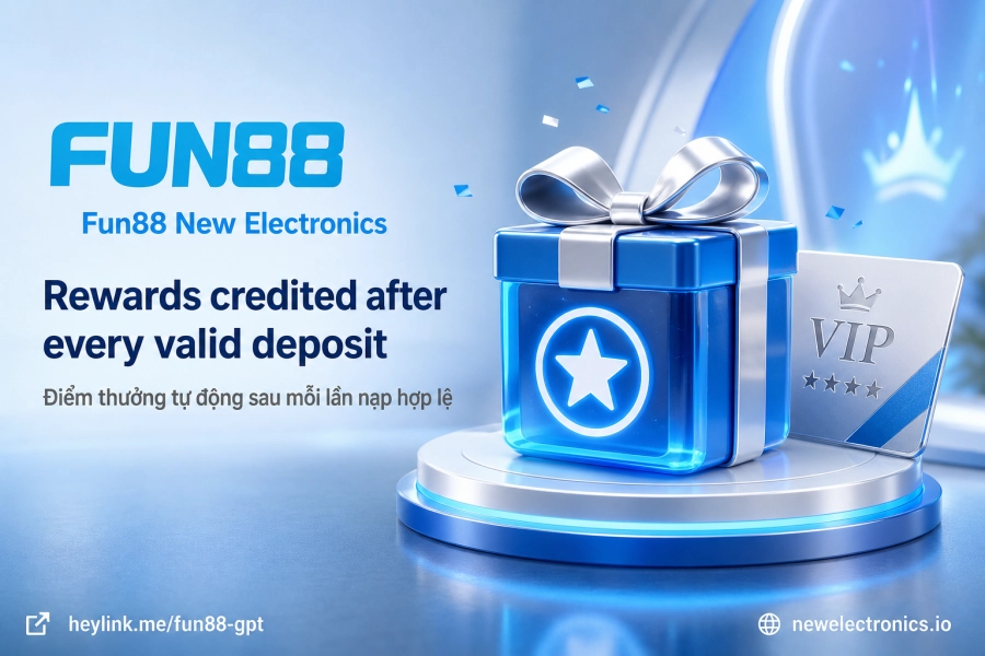 fun88 deposit rewards points chain first second third freebet freespin VIP