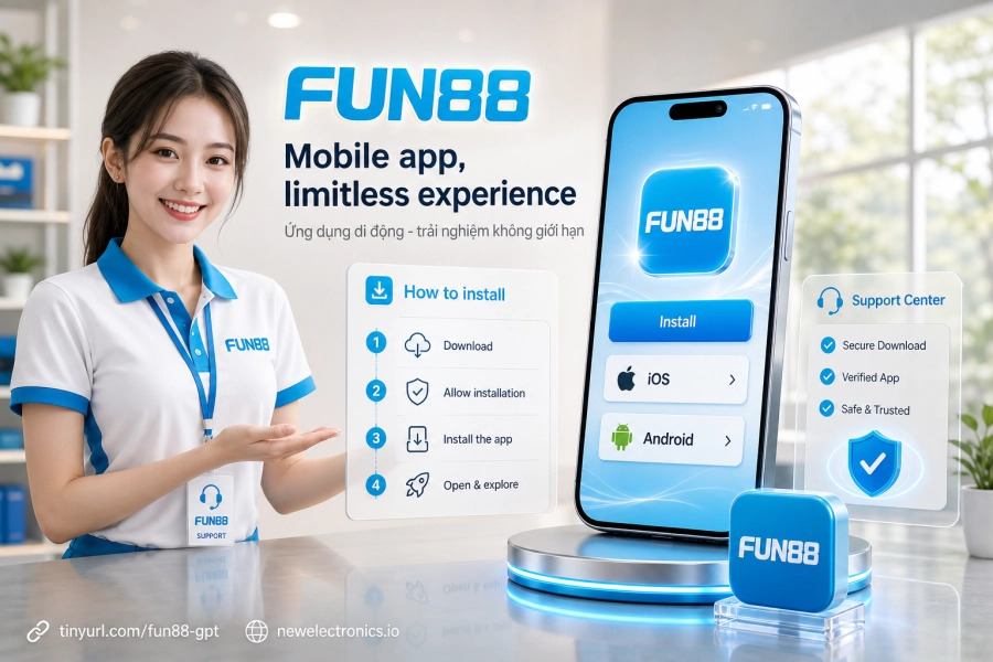 cài đặt app Fun88 trên iOS và Android hướng dẫn chi tiết 2026