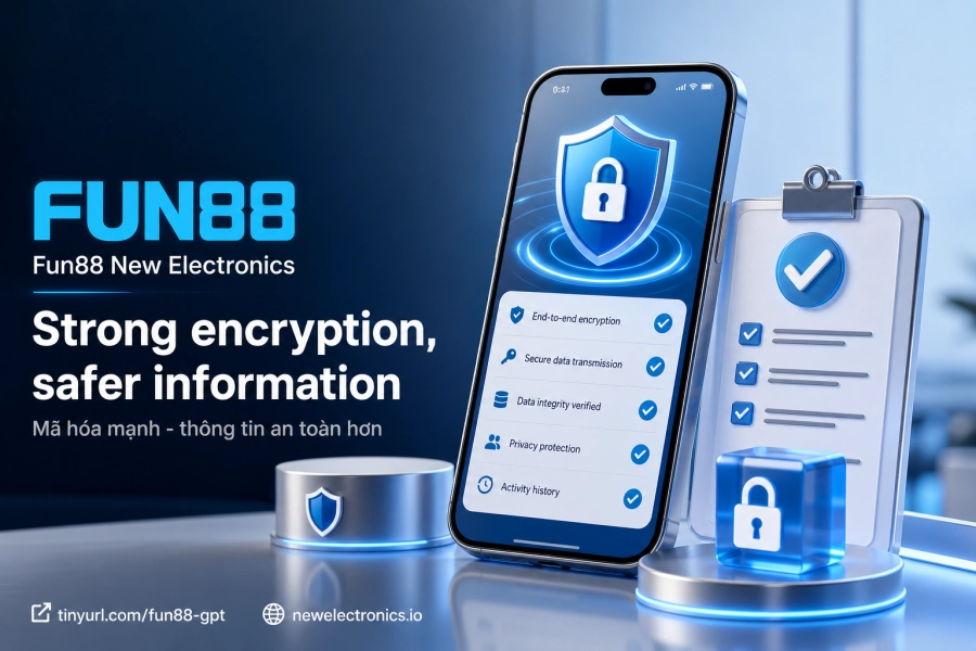 Bảo mật dữ liệu Fun88 mã hóa SSL IOVATION tiêu chuẩn quốc tế